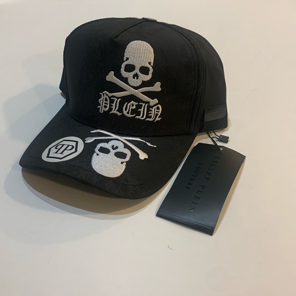 Black Philipp Plein Hat - Picture 1 of 9